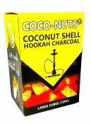 CocoNuts Natural Cube Hookah Coals 72 Pieces