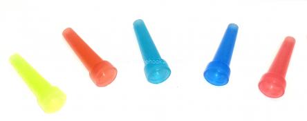 Plastic Male Hookah Mouth Tips - [ 100 Pieces ]